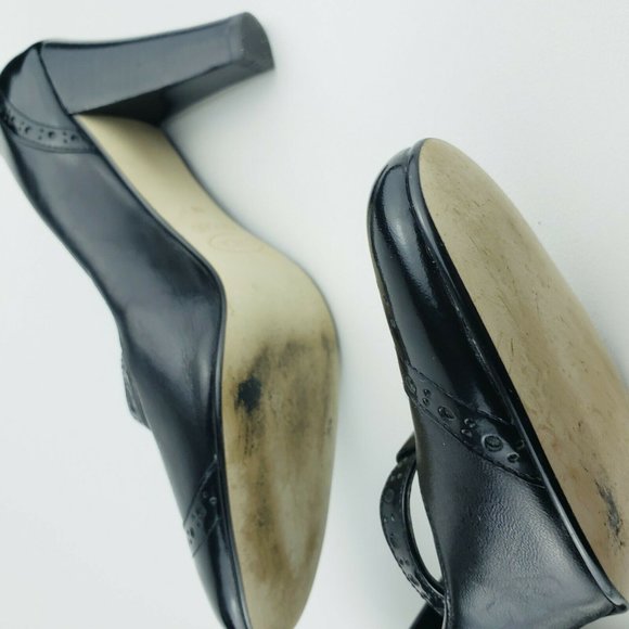 Circa Joan David Leather Maryjane Round Toe Heel - Picture 9 of 11